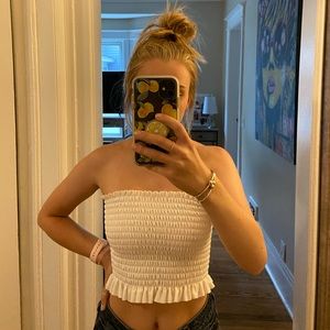 White Tube Top